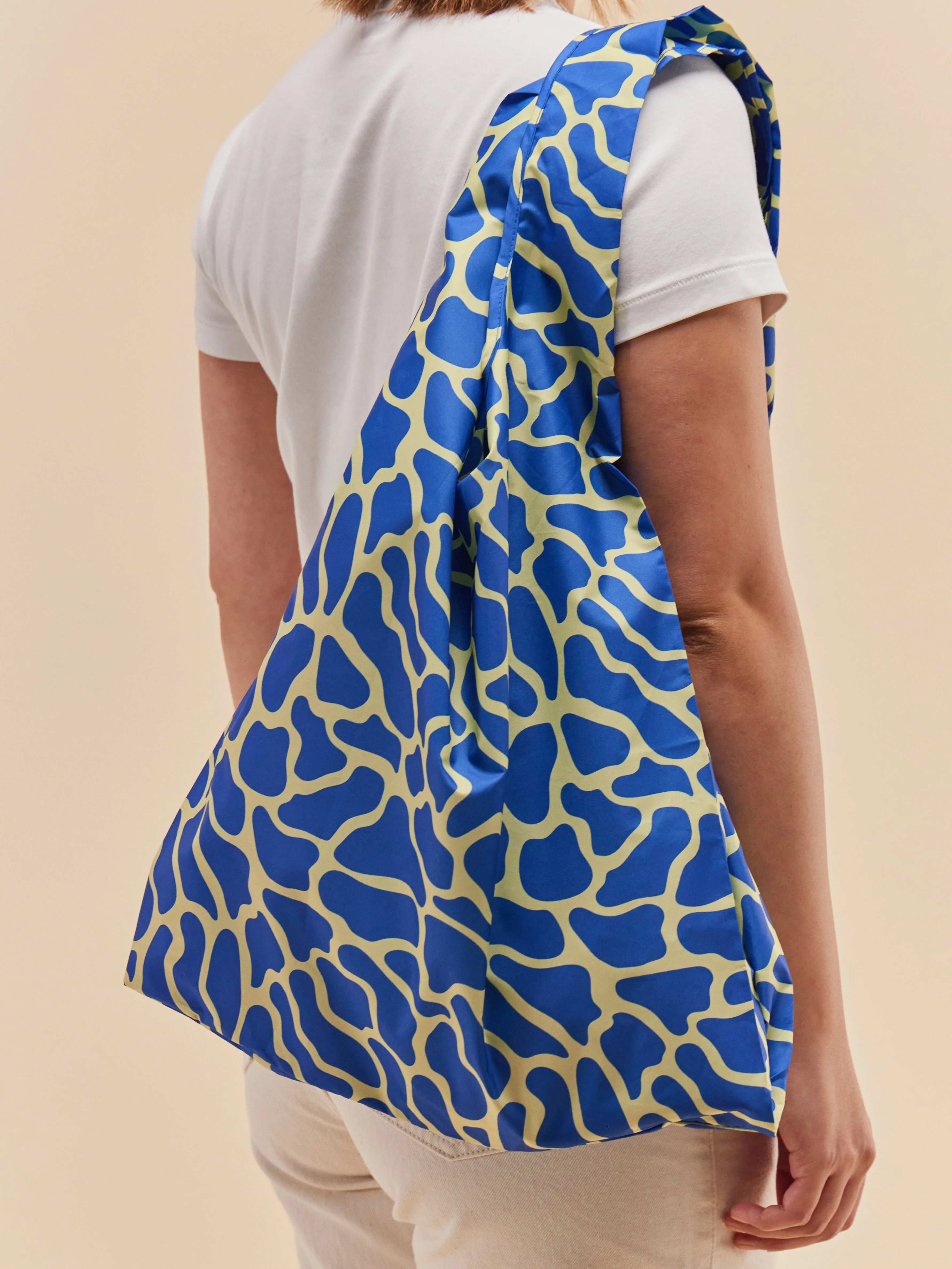 Blue Ripples Reusable Bag - Image 4