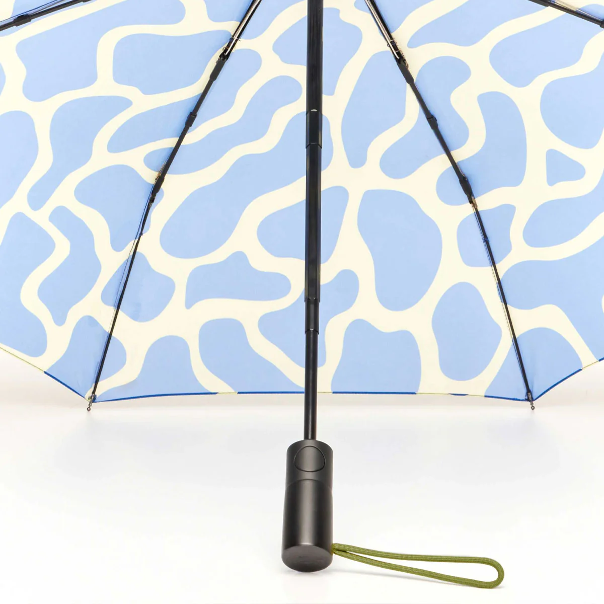 Blue Ripples Umbrella with Auto Open-Close - Image 6