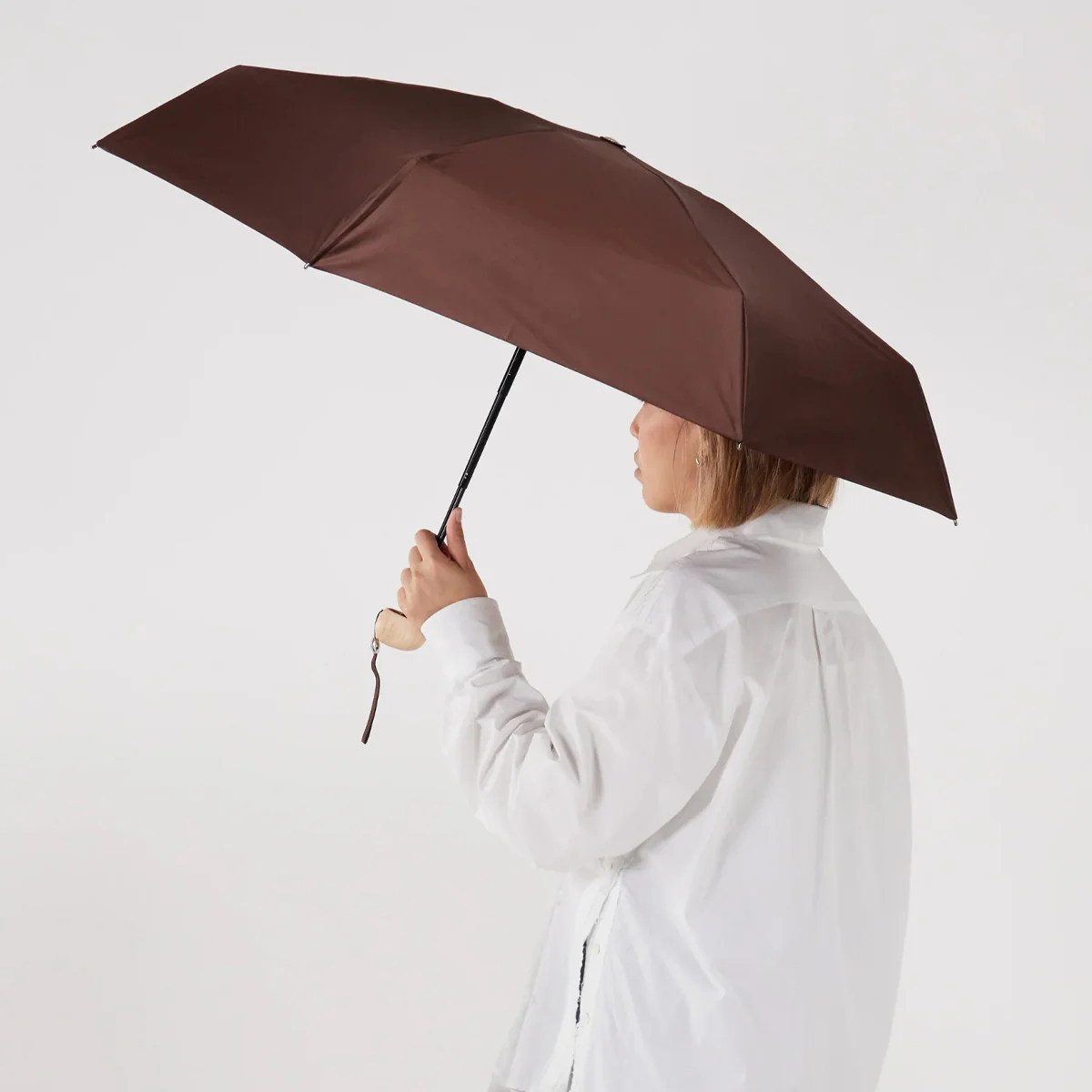 Espresso Ultra Compact Mini Umbrella