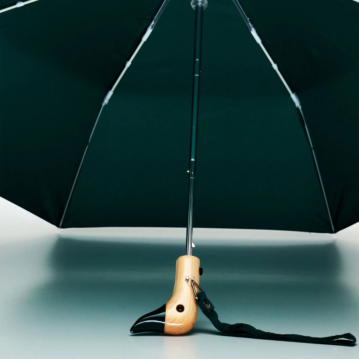 Forest Green Duck Umbrella - Image 6