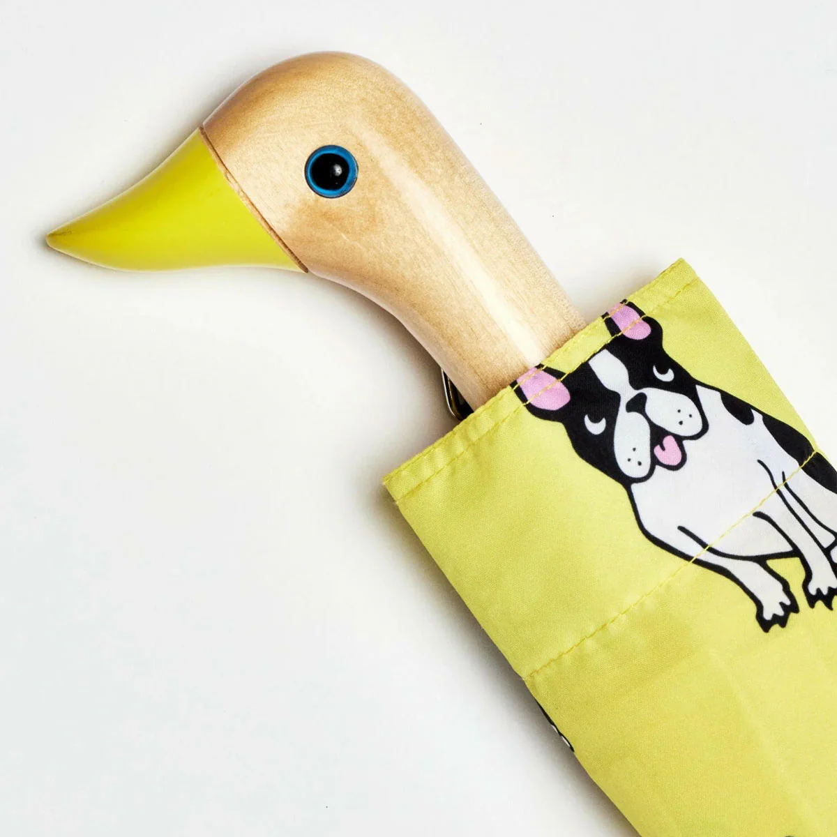 French Bulldog Yellow Duck Umbrella - Image 4