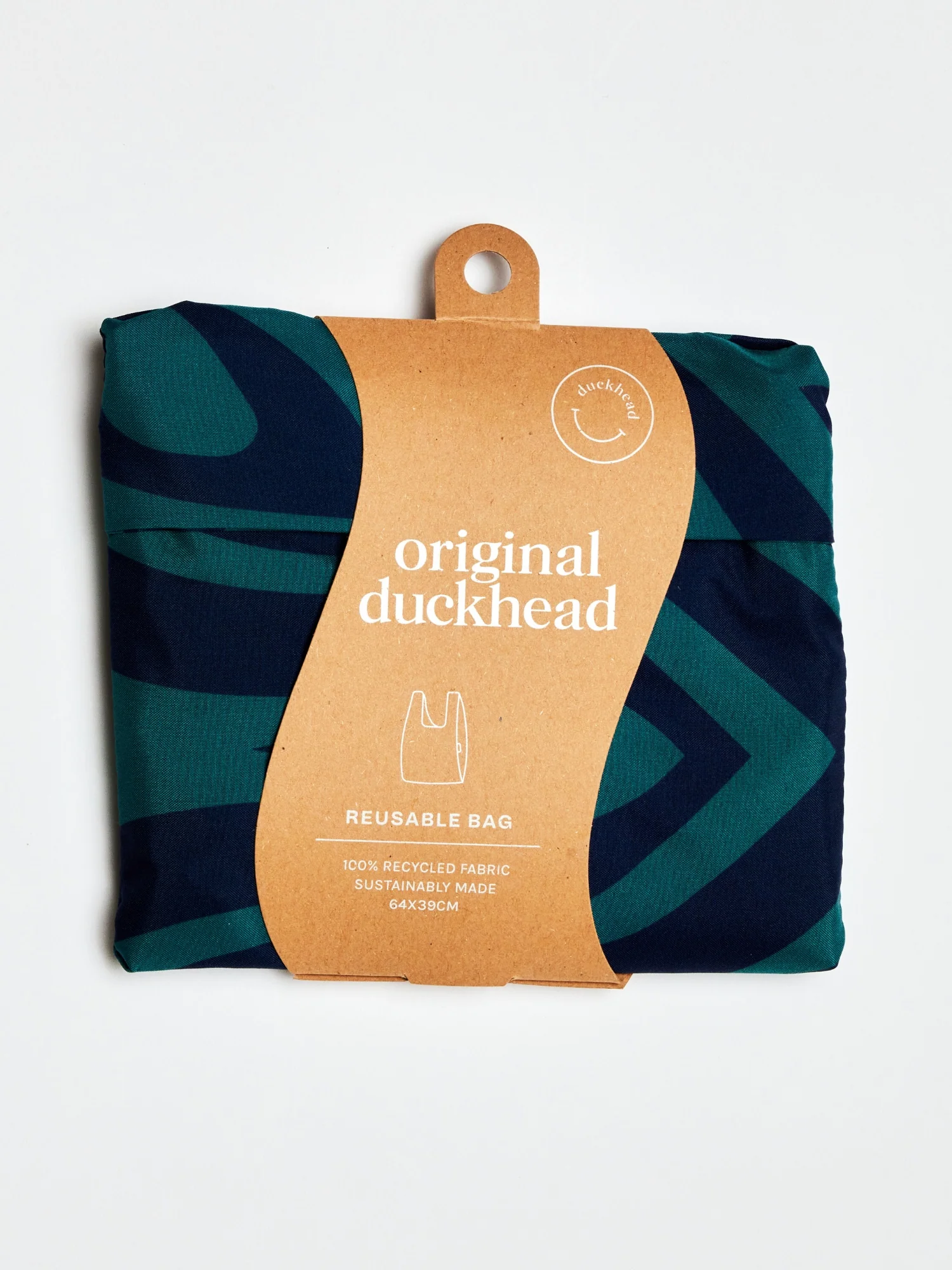 Swirl in Blue Reusable Bag - Image 3