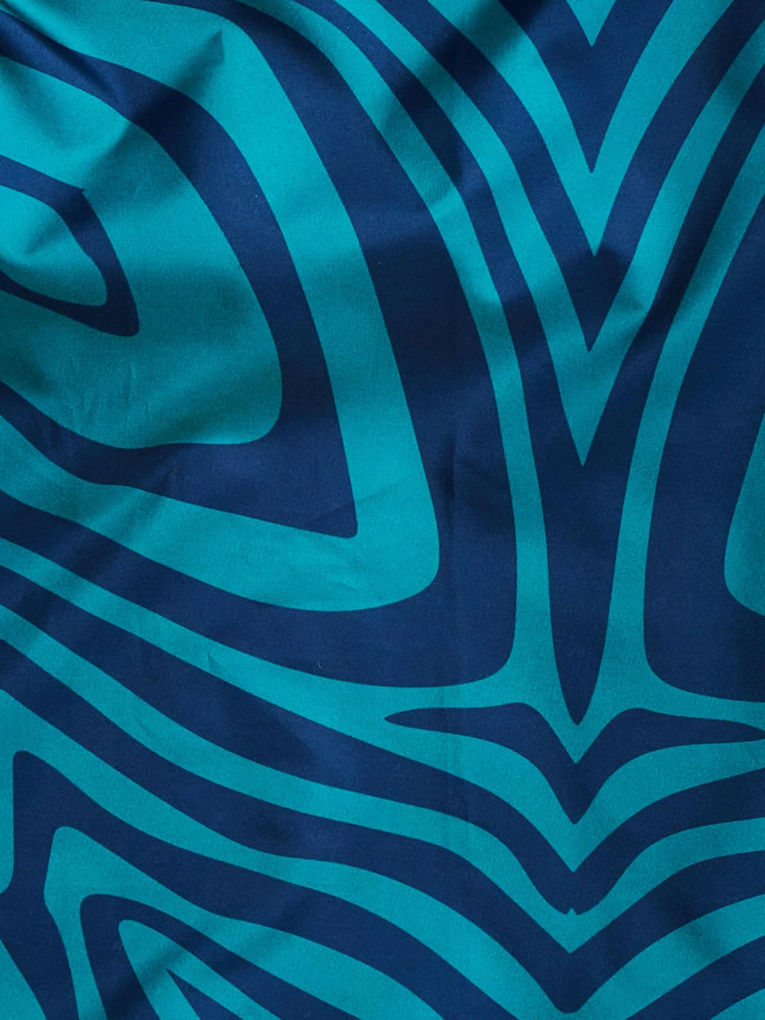 Swirl in Blue Reusable Bag - Image 4