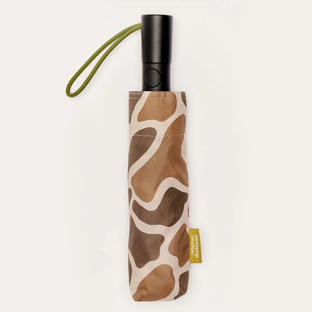 Taupe Ripples Umbrella with Auto Open-Close - Image 3