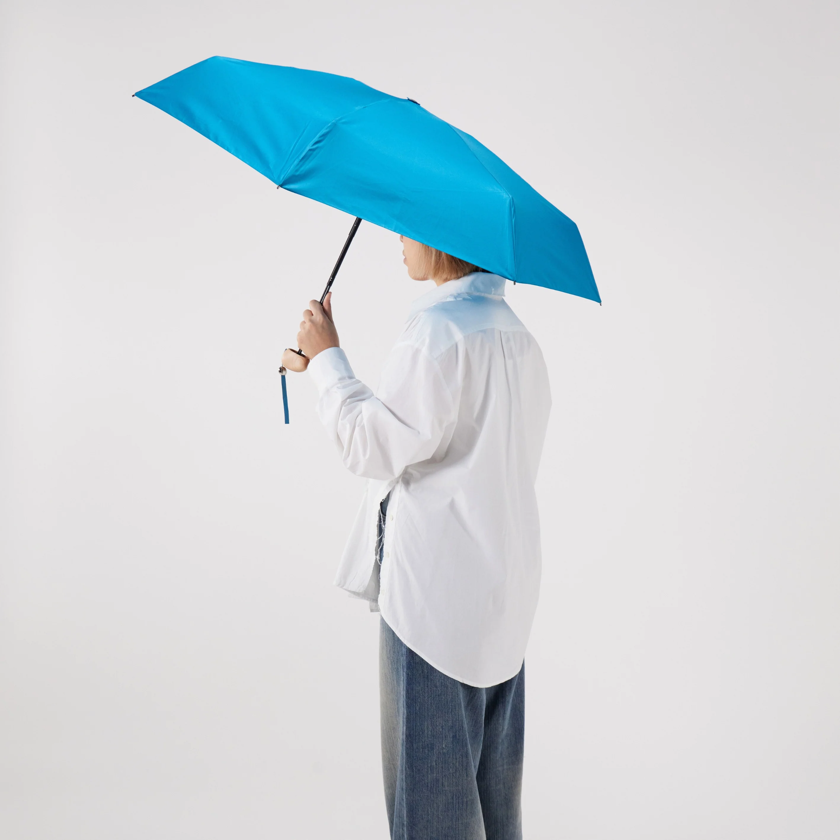 Teal Ultra Compact Mini Umbrella