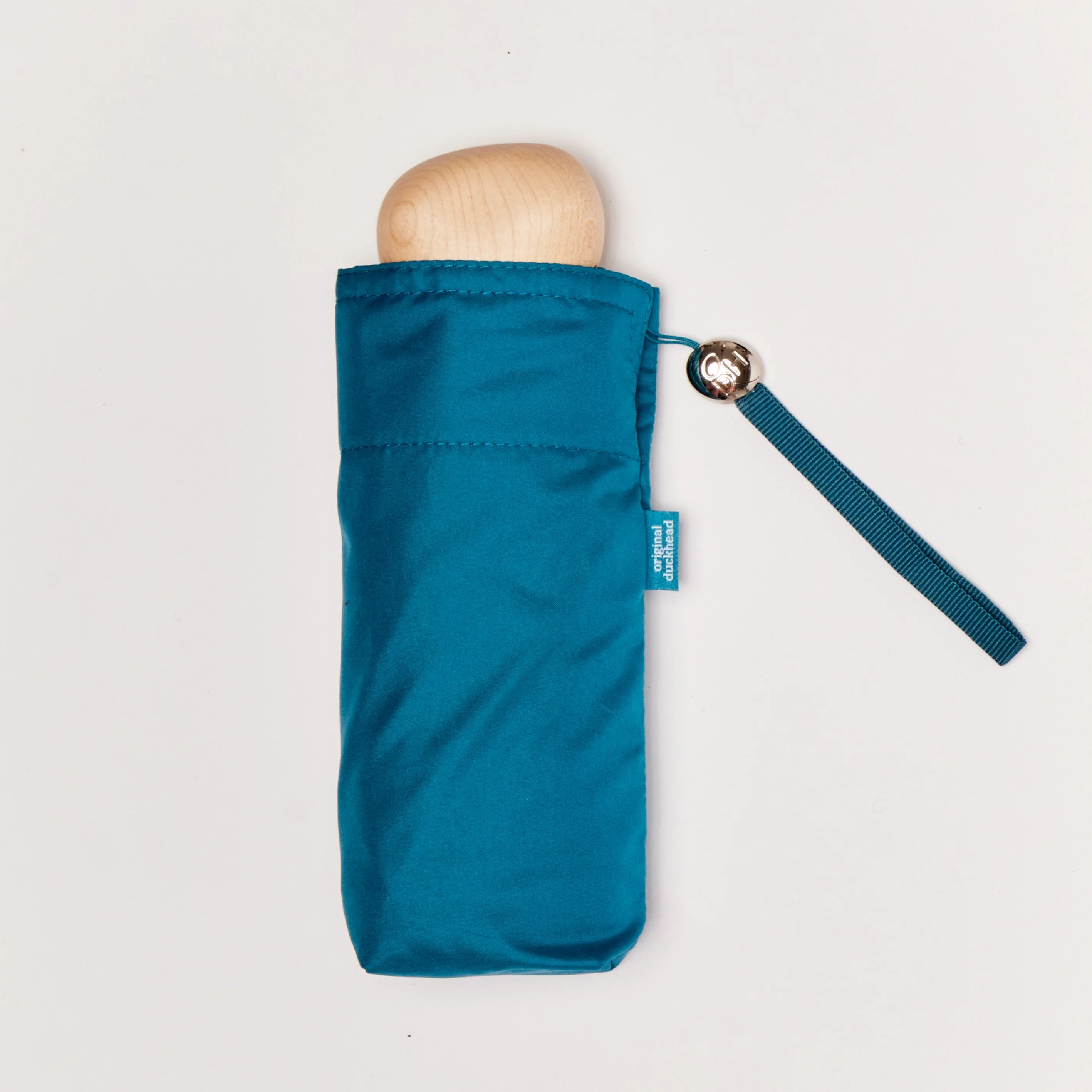 Teal Ultra Compact Mini Umbrella - Image 2