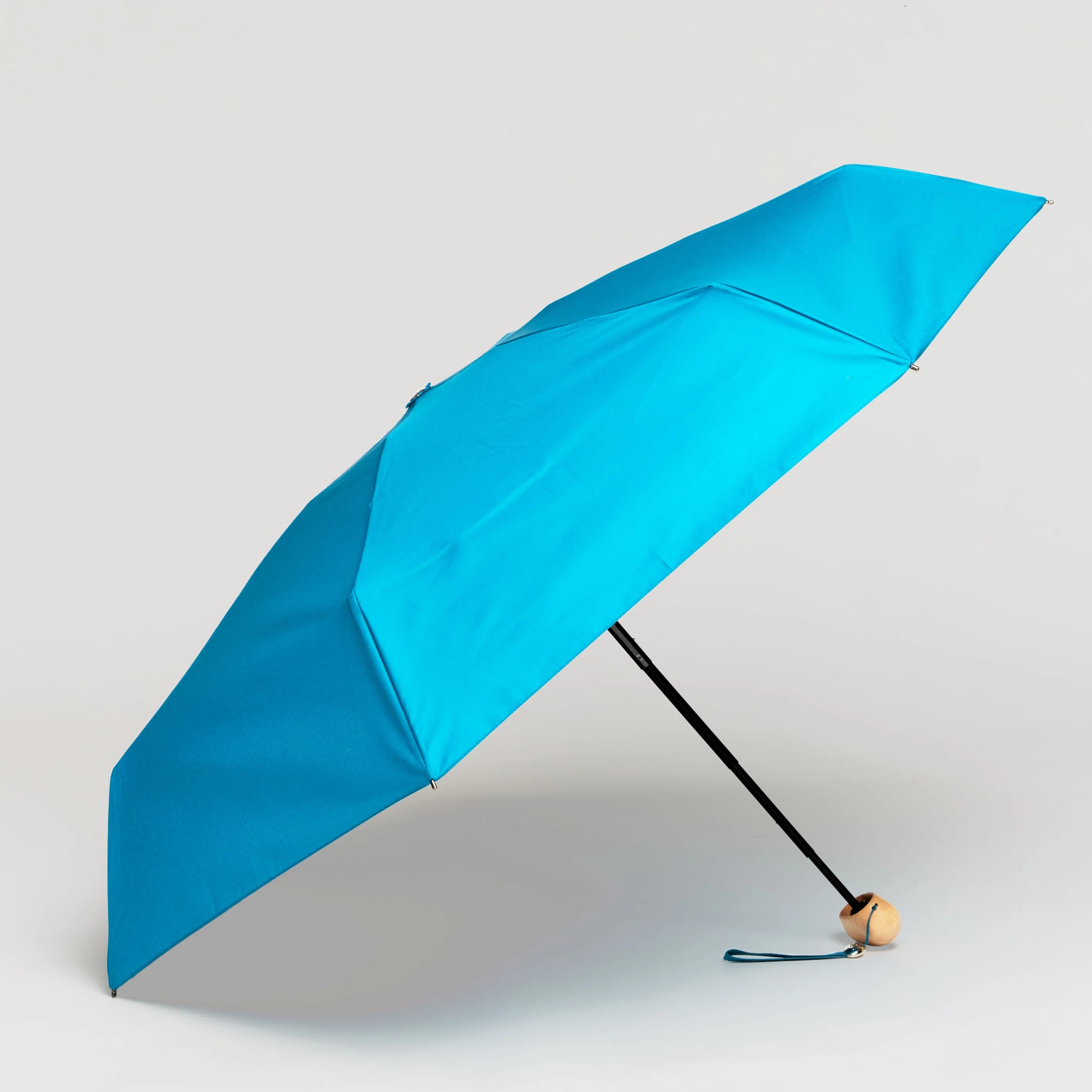Teal Ultra Compact Mini Umbrella - Image 4